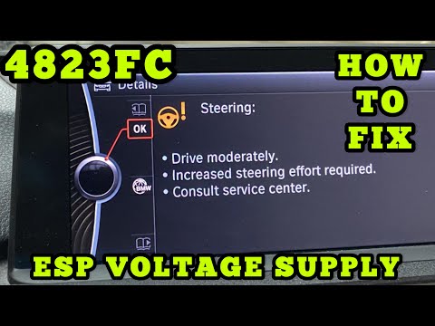 BMW 4823FC ESP Voltage Supply Control Unit | How To Fix DIY