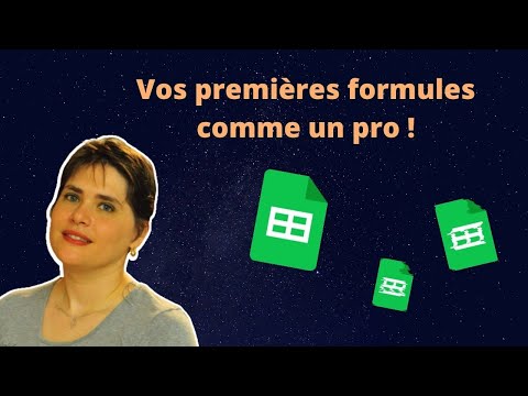 Découverte des formules avec Google Sheets
