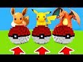 Minecraft PE : DO NOT CHOOSE THE WRONG POKEMON! (Pikachu, Charizard & Eevee)