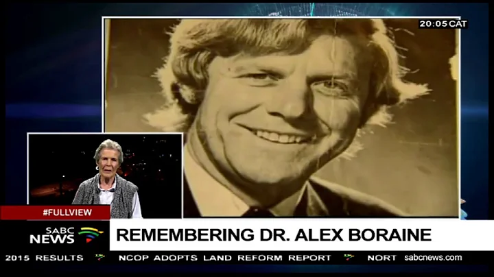 Remembering Dr. Alex Boraine with Mary Burton