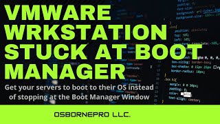 Download lagu VMWare Workstation Stops at Boot Manager