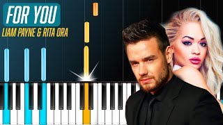 Liam Payne & Rita Ora - "For You" Piano Tutorial - Chords - How To Play - Cover chords