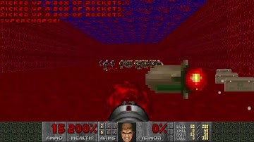 GZDoom Speedmapping Session #1 Map11 UV Max in 0m09s