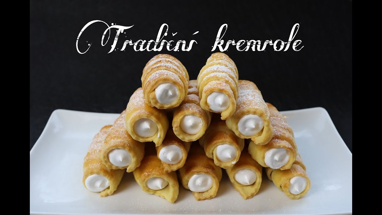 REUPLOAD - Tradiční kremrole | Videorecept | Dvě v troubě | CZ/SK HD recipe
