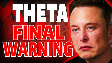 💥 THETA LAST WARNING!! - Theta Network IS ABOUT TO COME TO AN END?? Don