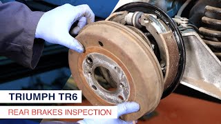 Triumph TR6 Recommission Project - Rear Brakes