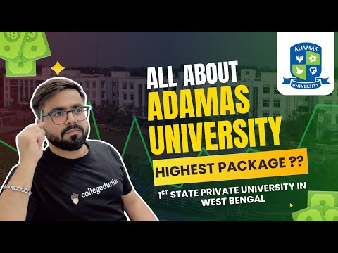 Adamas University Kolkata 2025 | Courses & Fees, Rankings, Placements, Reviews & Admission Process - video from Collegedunia