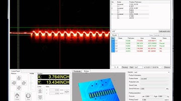 SPI 3000 solder paste inspection video by Caltex SPI-3000 system