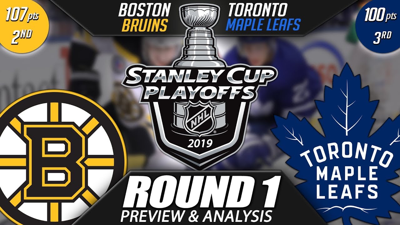 Bruins vs Maple Leafs Round 1 Preview YouTube