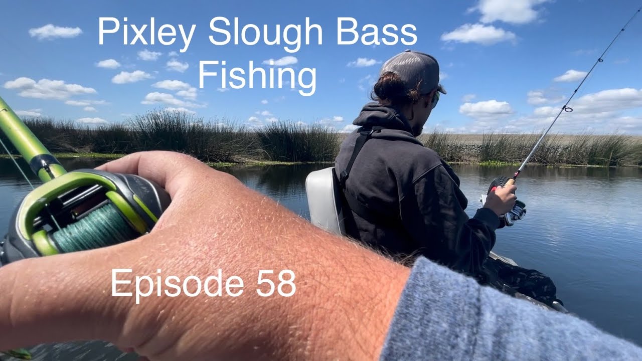 Pixley Slough Bass Fishing Episode 58 with @SmokieFishing