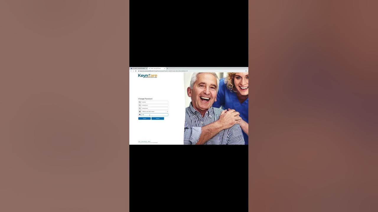 Caregiver Login Portal w/KeynCare YouTube