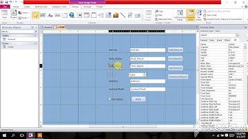 access 2007,2010,2013 database latest basic tutorial part 4 2019