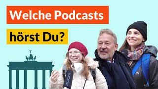Straßenumfrage Warum Liebt Berlin Diese Podcasts?