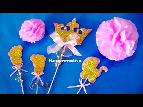 Baby Shower Diy Diy Baby Shower Decoration Ronycreativa English