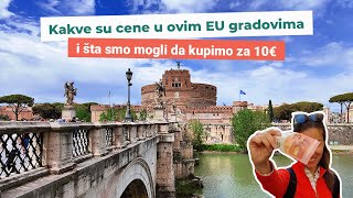 Kakve su CENE po EVROPI i šta se može KUPITI ZA 10€?