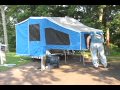 Time Out Motorcycle Camper Setup