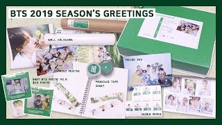 2019 공식 시즌그리팅 개봉기!! 방탄소년단 시그&벽걸이달력 BTS 2019 SEASON’S GREETINGS & WALL CALENDAR [리미지니]
