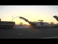 Travaux sur la piste des 24 Heures du Mans