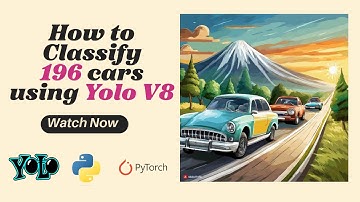 How to Train Ultralytics YOLOv8 models on Your Custom Dataset | 196 classes | Image classification