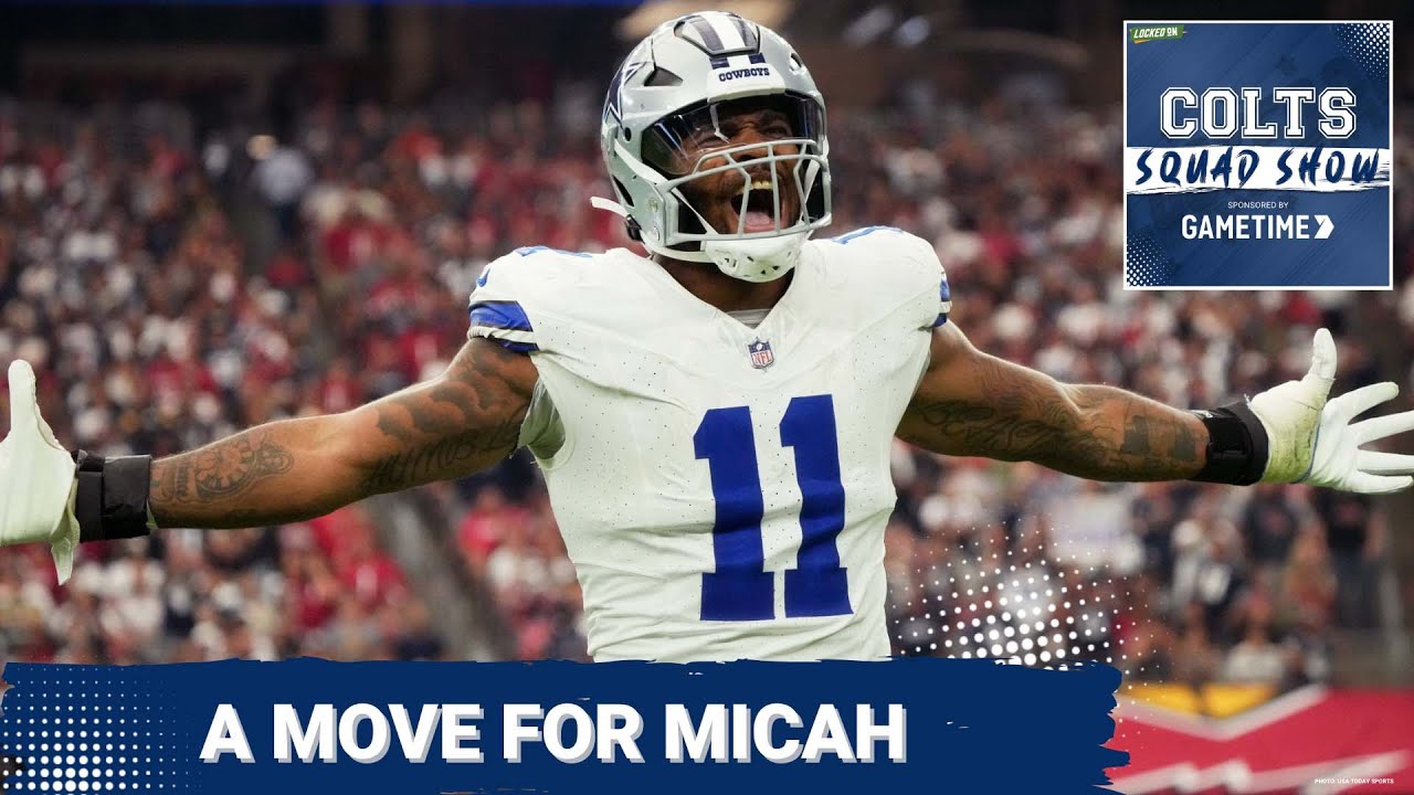 COLTS SQUAD SHOW: Should Indianapolis TRADE for Micah Parsons, ready for Baltimore Ravens in opener!
