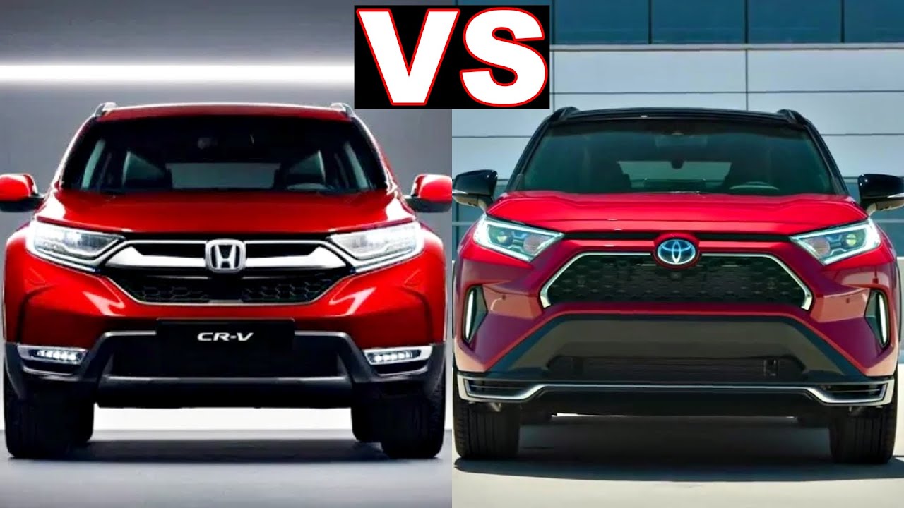 Toyota rav4 vs Honda crv (2021) RAV4 vs CRV interior (walkaround review