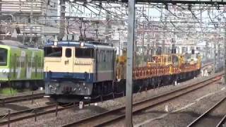 2018年7月25日八王子工臨返空 EF65+ロンチキ 常磐線馬橋駅
