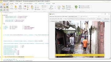 Windev et OpenCV avec détection des objets utilisant  .cfg et .weights, compatible pour Windev 20-27