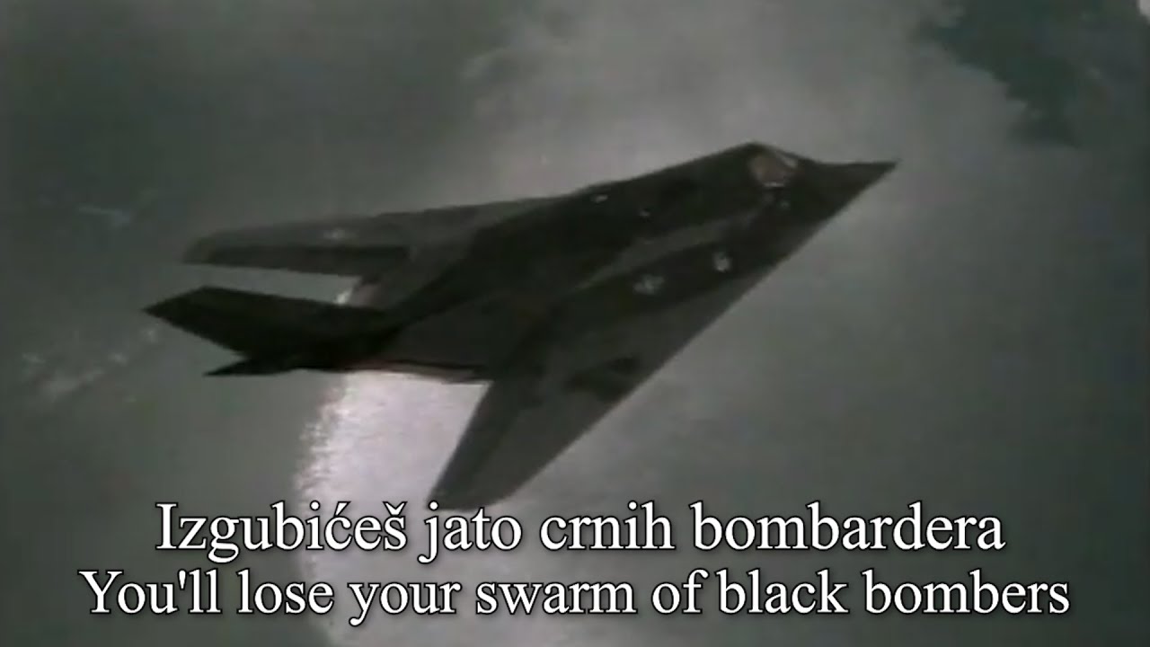 "Crni Bombarder" (Black Bomber) - Serbian War Song