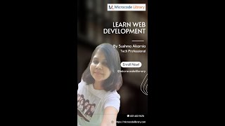 Become a Web developer & learn to create your own  website, blog and more. Enroll Now!