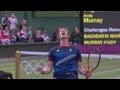 Baghdatis (CYP) v Murray (GBR) Men's Tennis 3rd Round Replay - London 2012 Olympics