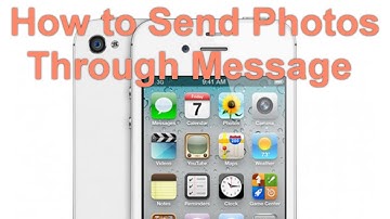 iPhone 4S - Sending Photos Through Message - Preview