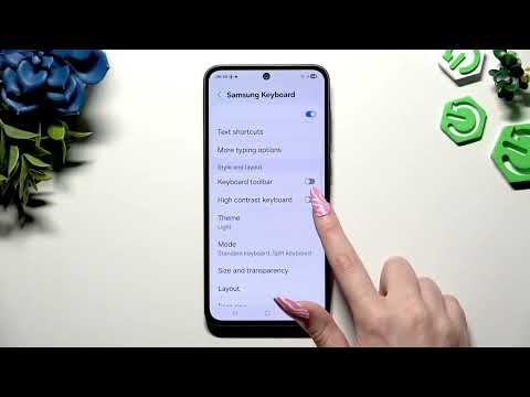 Comment activer la barre d’outils du clavier Samsung sur Galaxy F56 5G
