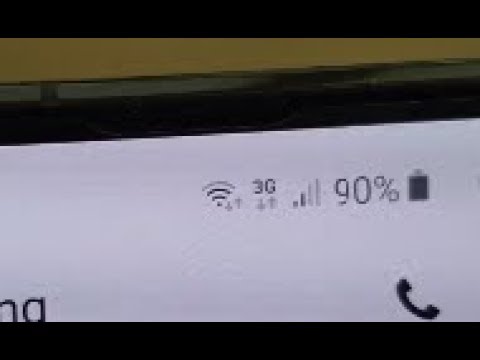 Why WIFI and 4G Mobile Data / 3G, LTE Shows at the Same Time on Android / Samsung Galaxy