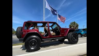 How to Remove Doors & Windows on a 2021 Jeep Wrangler Rubicon with Sky 1-Touch Roof