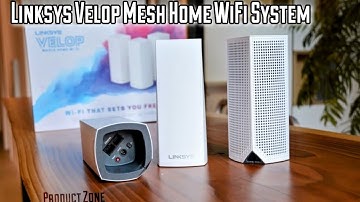 Linksys Velop Mesh Home WiFi System | 6,000 Sq. ft Coverage, 60+ Devices