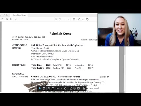 Ride Report: Writing an Effective Pilot Resume