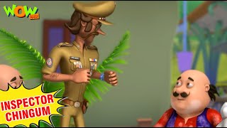 inspector motu john hindi cartoon motu patlu inspector chingum spot