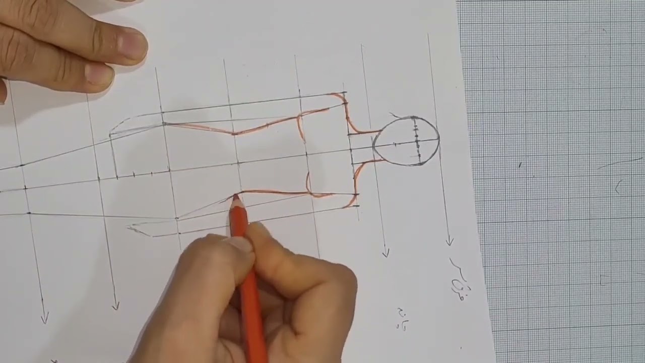 بهترین روش طراحی مانکن از رو به رو (از صفر تا صد) به زبان ساده