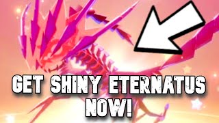 How To Get SHINY Eternatus in Pokemon Sword and Shield *LIMITED TIME* (Free code Giveaway)