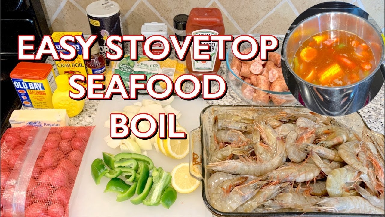 HOW TO COOK A SHRIMP BOIL | EASY STOVETOP Step By Step RECIPE | Asian