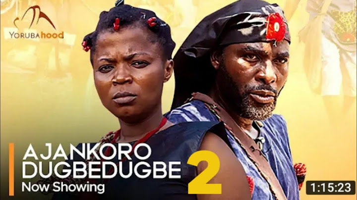Ajankoro Dugbegbe Part 2 Latest Yoruba movie 2024 Epic Ibrahim Chatta l Ronke Odusanya l Mobo Lawal