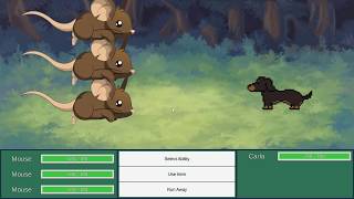 Unity Turn Based RPG - Carla The Dog v0.1