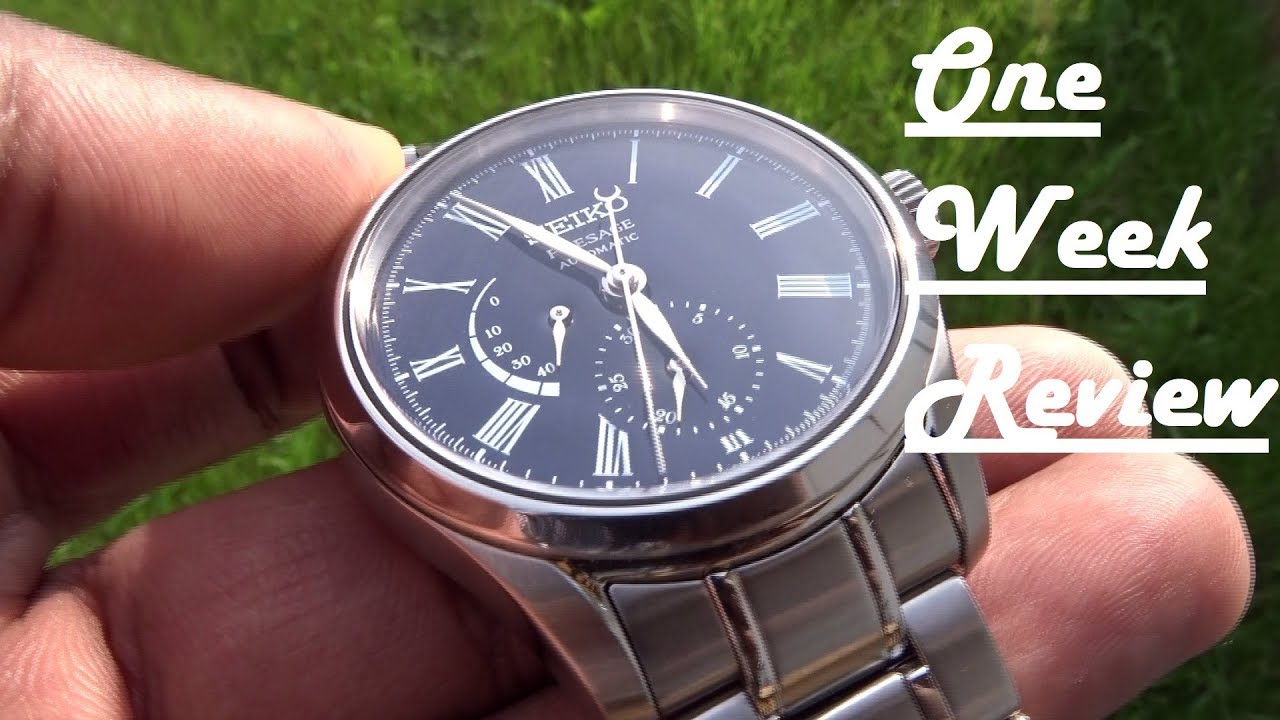 Seiko Presage Green Enamel Review [SPB111J1] - YouTube