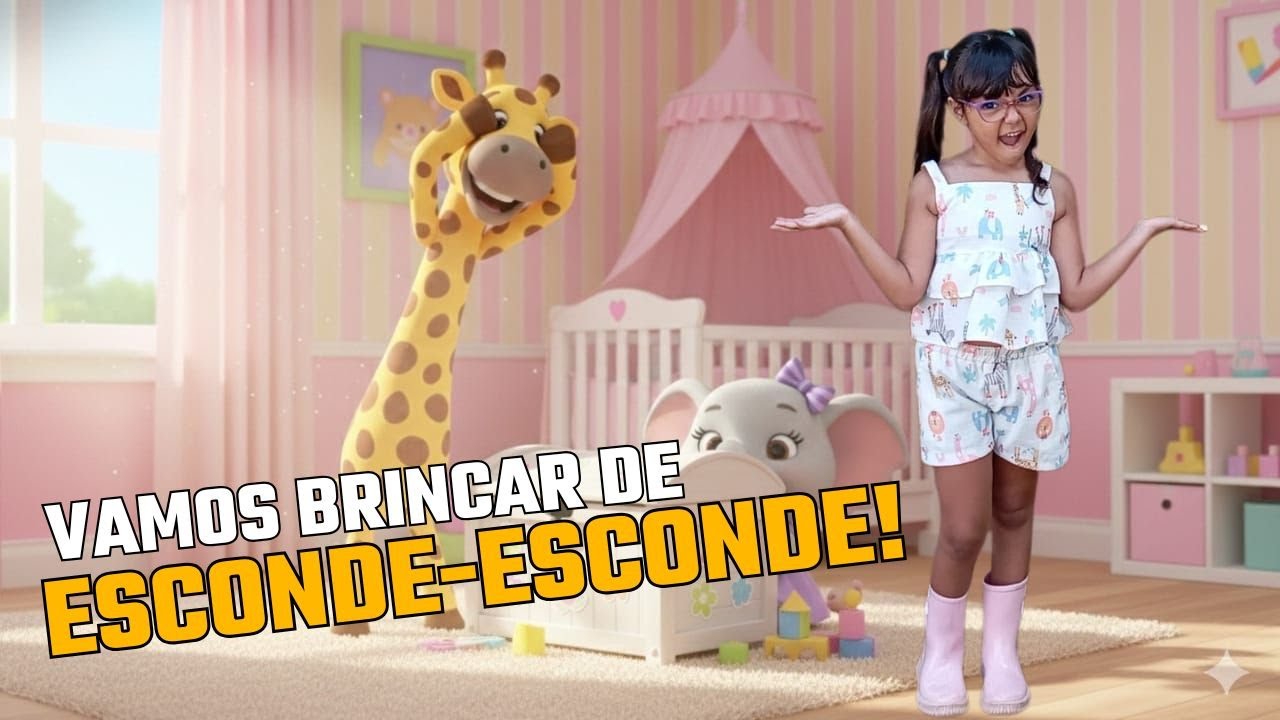 Esconde-Esconde com Maria Helena, Luca e Lika!