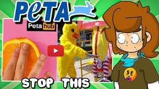 The PETA YouTube channel is CRINGE!