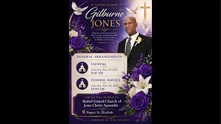 Funeral Service: Celebrating the Life of Gilburne Jones- alias Bill