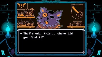 DELTARUNE Chapter 4 Seam Shop Dialogue