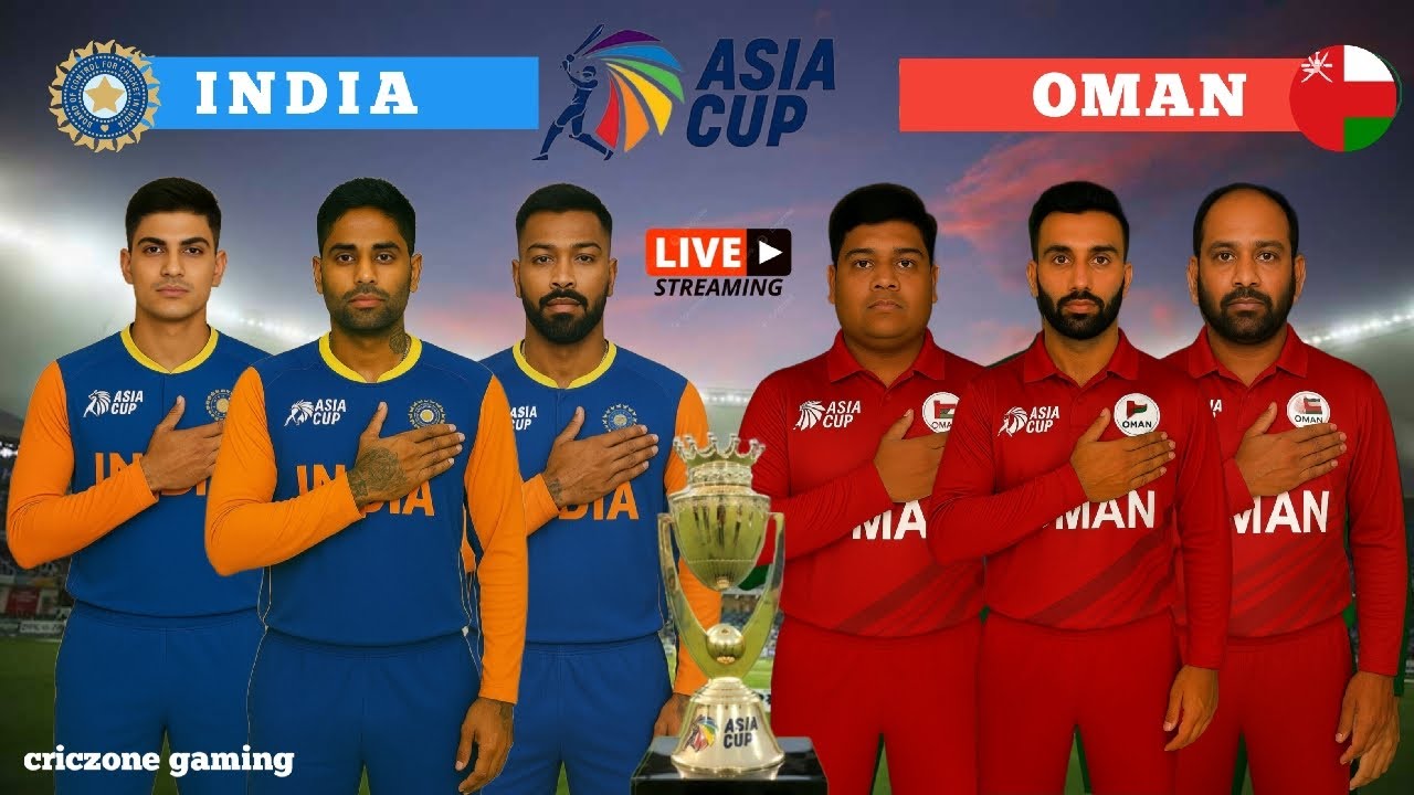 🔴 LIVE : INDIA VS OMAN ! LIVE T20 Match / ASIA CUP 2025 /INDIA VS OMAN ...
