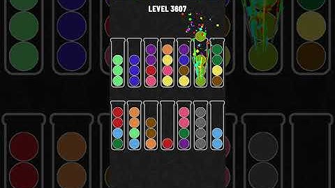 Ball Sort Puzzle Level 3607