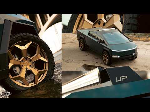 Transforming My Cybertruck: Shockwave PPF Wrap and 24-Inch Bronze Wheels
